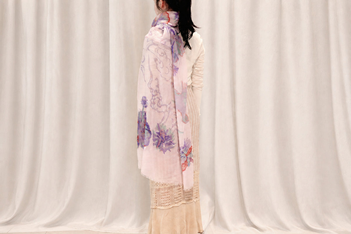 KAKEHASHI CASHMERE STOLE | ストール 〈45th Anniversary KAKEHASHI〉