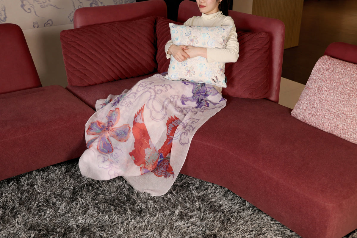 KAKEHASHI CASHMERE STOLE | ストール 〈45th Anniversary KAKEHASHI〉