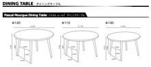 ダイニングテーブル  ROSETPascal Mourgue Dining Table Wood leg | ロゼパスカル ムールグ ダイニングテーブル 木脚