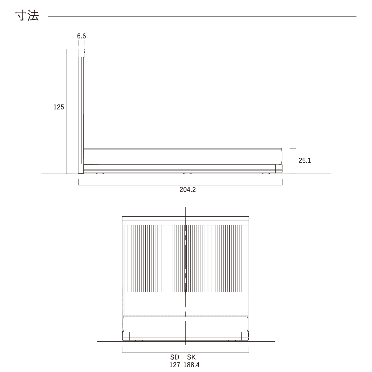 【株主優待】Serta（サータ）フレーム WASHINGTON 701（ワシントン 701）